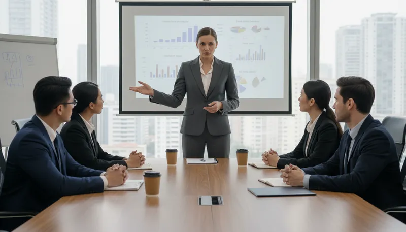 Illustration of what someone says goes: the person's decisions are always followed