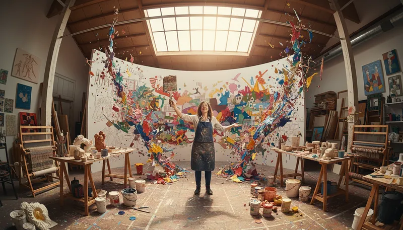 Illustration of free hand: having the ability to act without restrictions