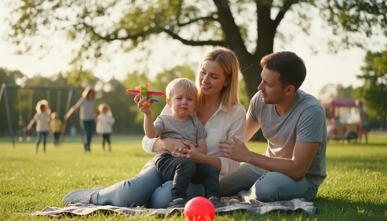 parenting 的插图：The act of raising and caring for children.