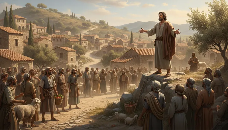 Illustration of apostle: a messenger or advocate for a cause.