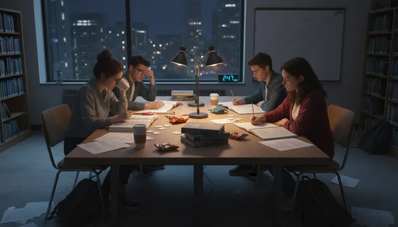 Illustration of sats: Standardized college admission tests.