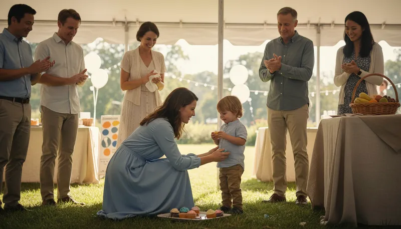 Illustration of decency: Behavior that shows respect and good manners.