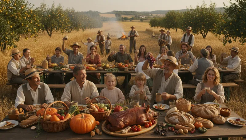 Illustration of harv: A short form of harvest.