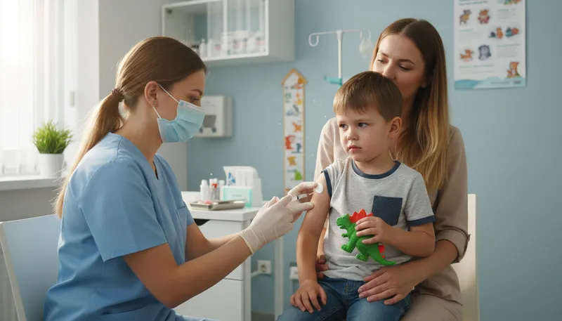 Illustration of vaccine: A substance to protect against diseases.