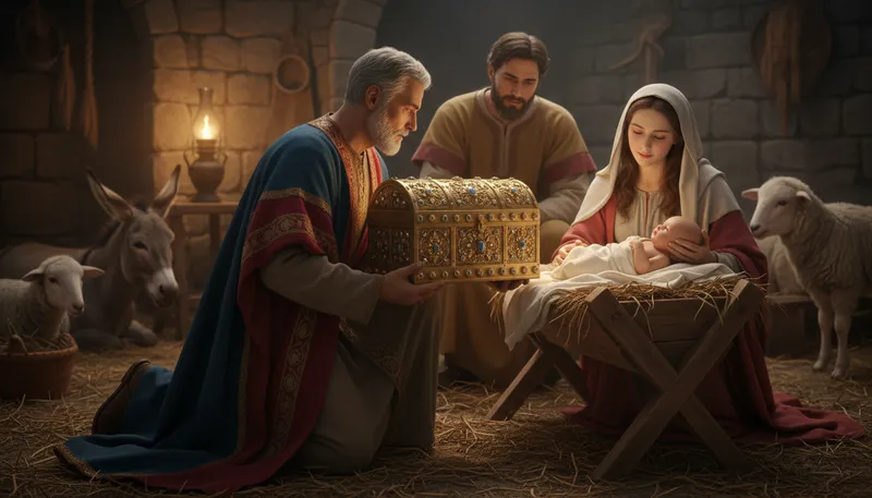Illustration of balthazar: One of the Three Wise Men.