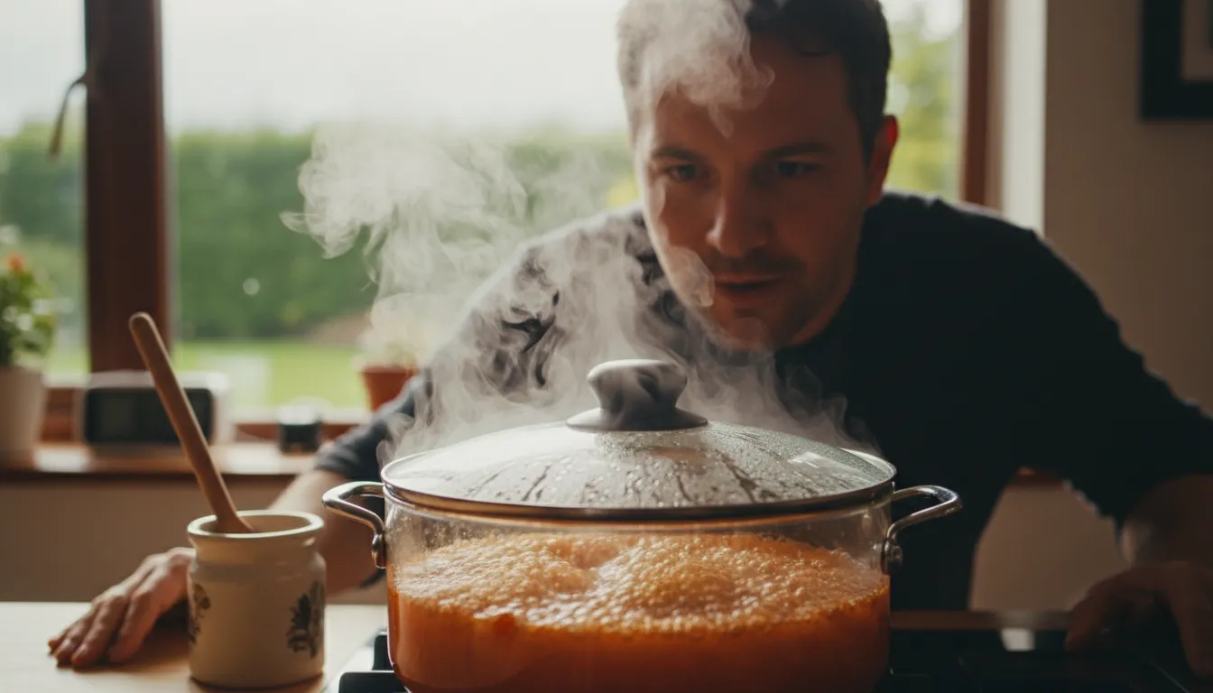 Ilustrasi boiling point: temperature where a liquid becomes a gas
