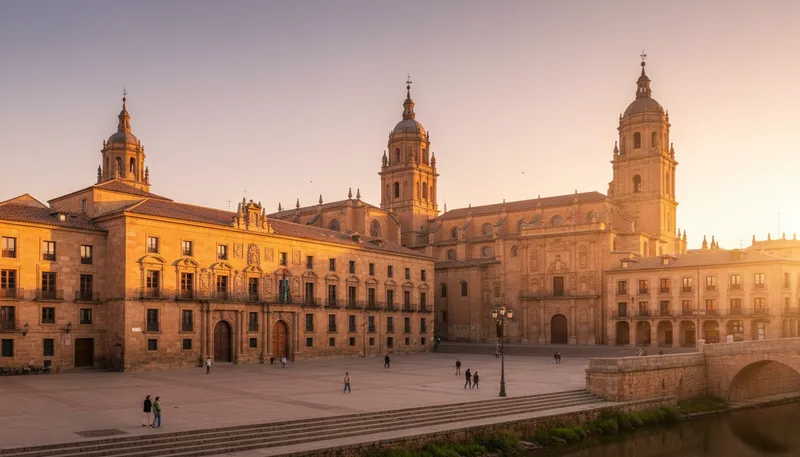 Illustration of salamanca: A city in Spain known for its history.