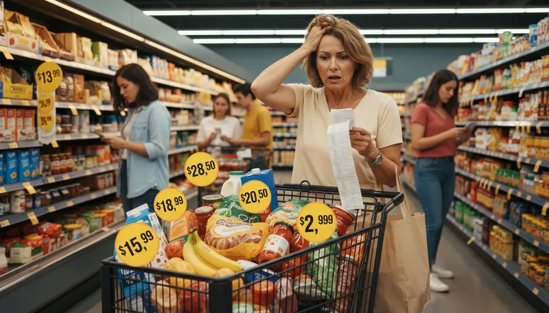 Illustration of inflation: economic rise in prices over time