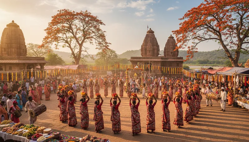 Illustration of chhattisgarh: A state in central India known for culture.