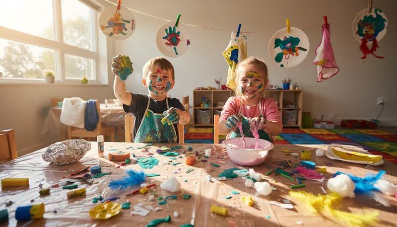 Illustration of messy: involving confusion or disorder