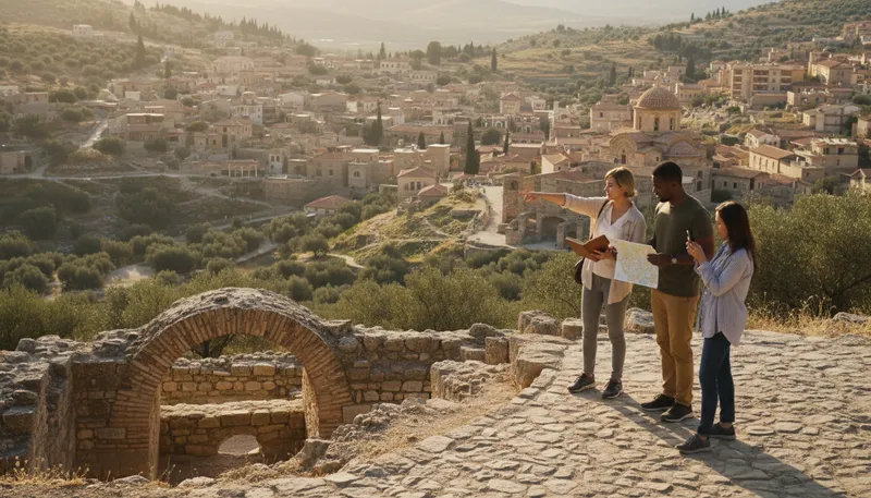 Illustration of nazareth: A city in Israel, biblical significance.