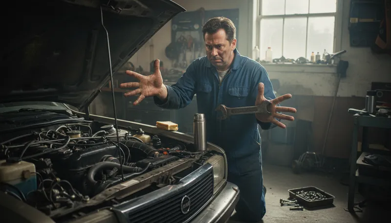 Illustration of two left hands: Clumsy or unskilled at tasks.