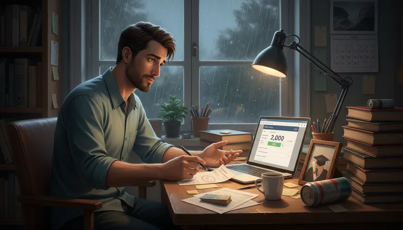 Illustration of pay off: to repay a debt completely