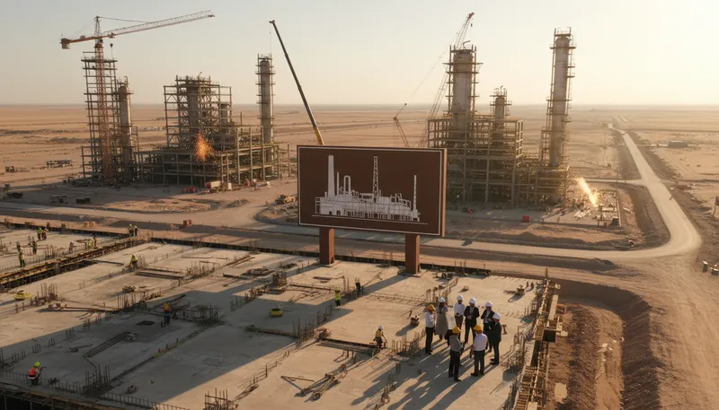 Illustration of exxon: A major American oil and gas corporation.