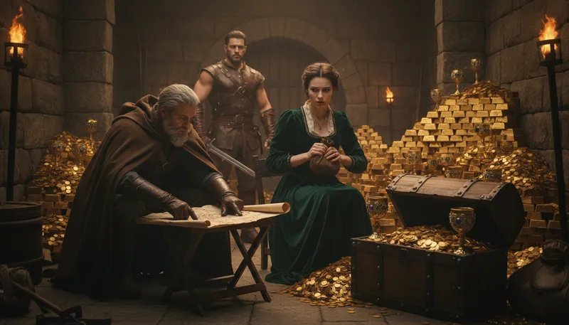 Illustration of lannister: A prominent family in a popular fantasy series.