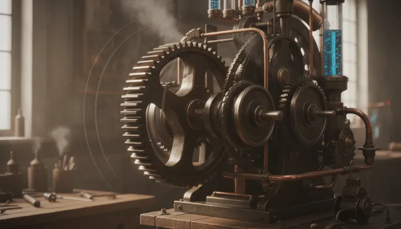 Illustration of eccentric: a mechanical component with unusual design