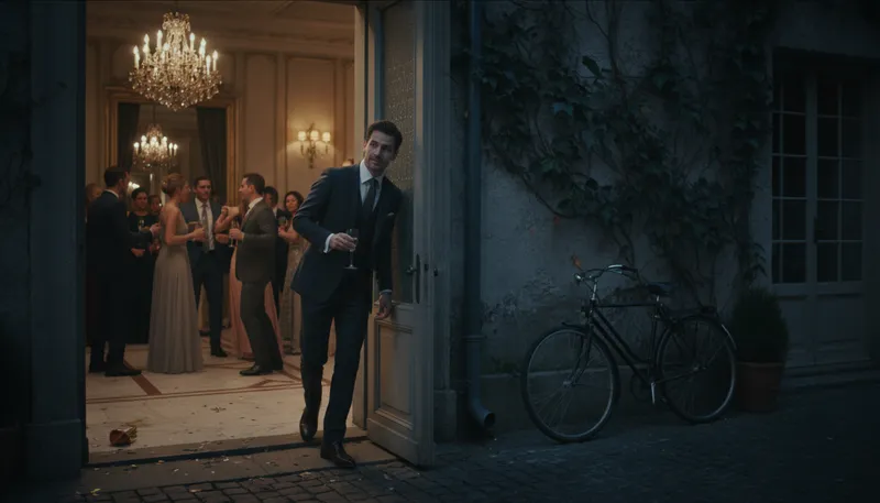Illustration of take french leave: Leave without informing anyone.