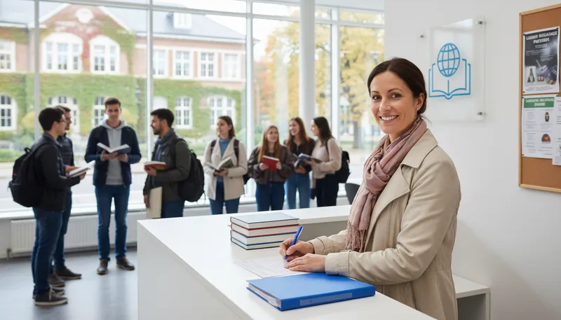 Illustration of efl: Teaching English to non-native speakers.