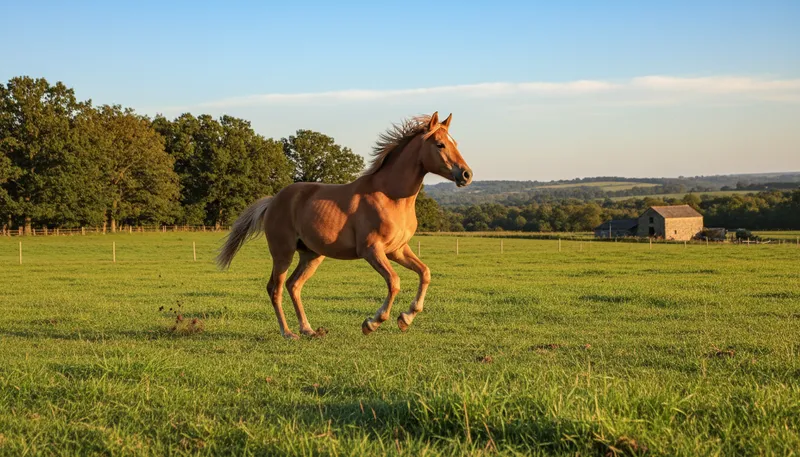 Illustration of potro: Spanish word for a young horse or colt.