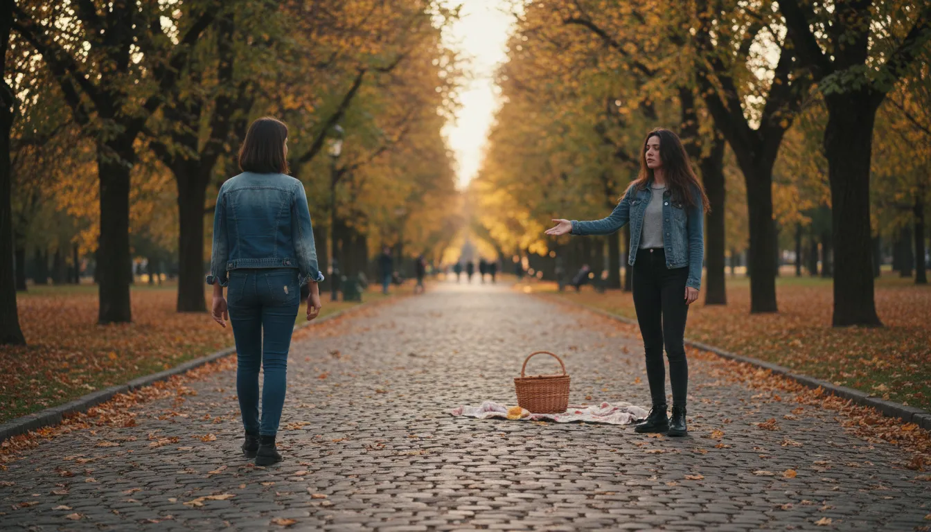 Illustration of turn back on: ignore someone and stop supporting them