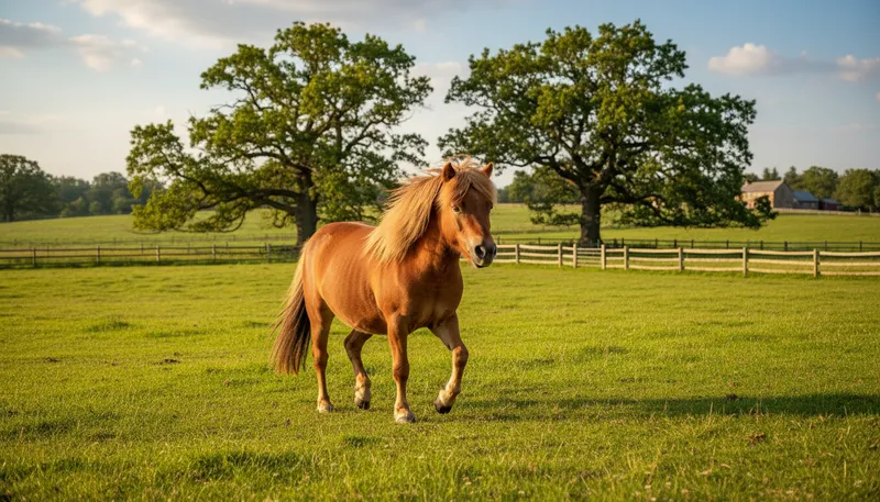 Illustration of peggy: a type of small horse