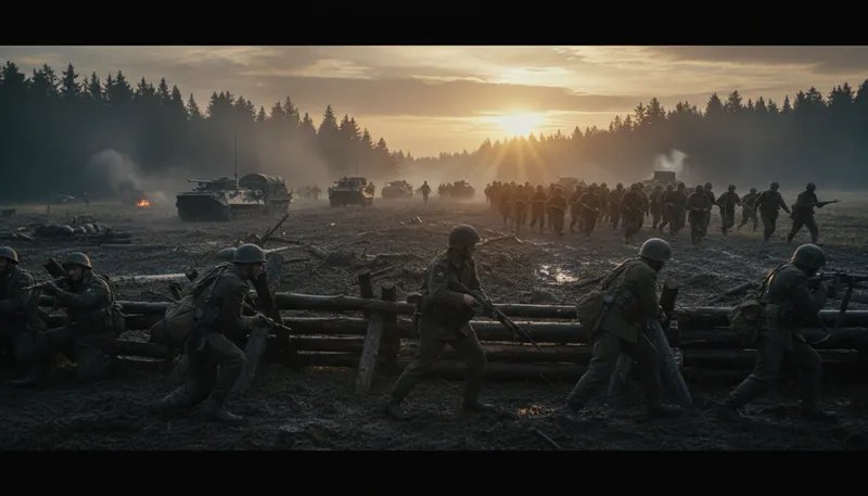 Illustration of reinforcement: additional troops sent to support forces