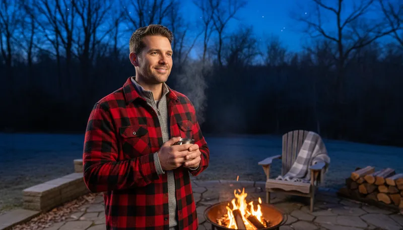 Illustration of flannel: a soft fabric, often used for shirts.