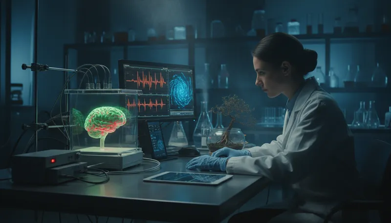 Illustration of neuroscientist: A scientist studying the brain and nervous system.