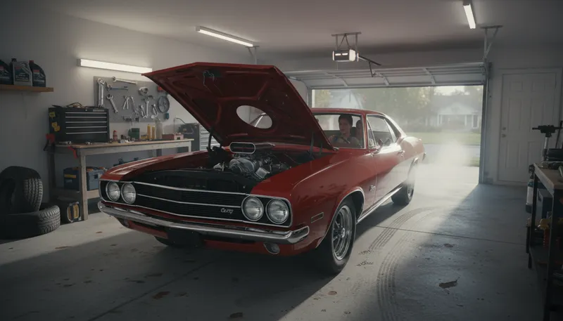 Illustration of engined: Powered or driven by an engine.