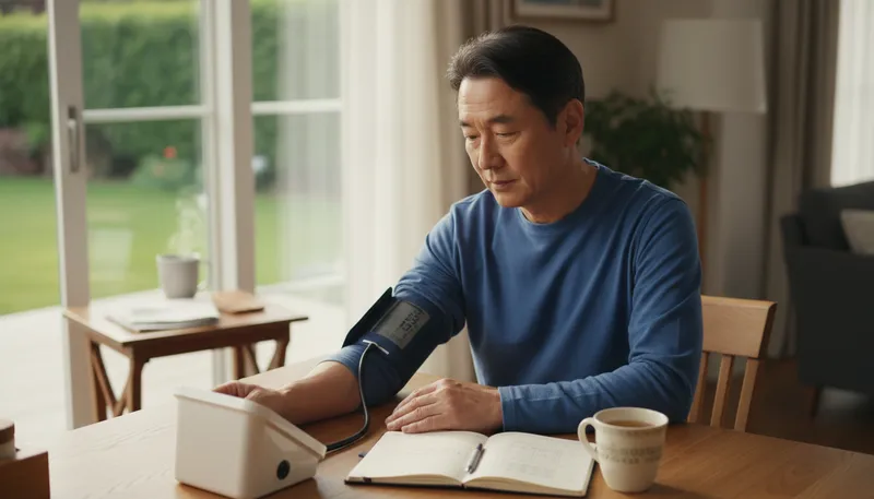 Illustration of i have high blood pressure: A condition with higher than normal blood pressure.