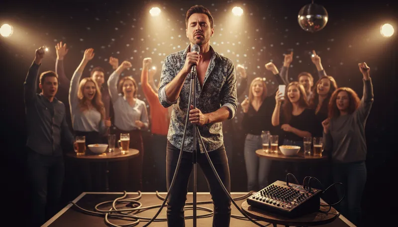 Illustration of set of pipes: A person's voice, especially when singing.