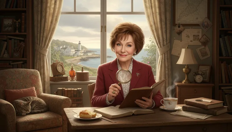 Illustration of lansbury: A surname, often linked to a famous actress.