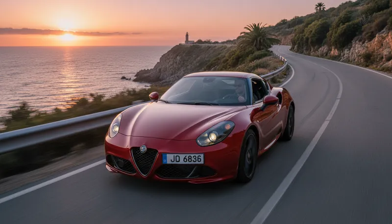 Illustration of alfa: car brand known for performance