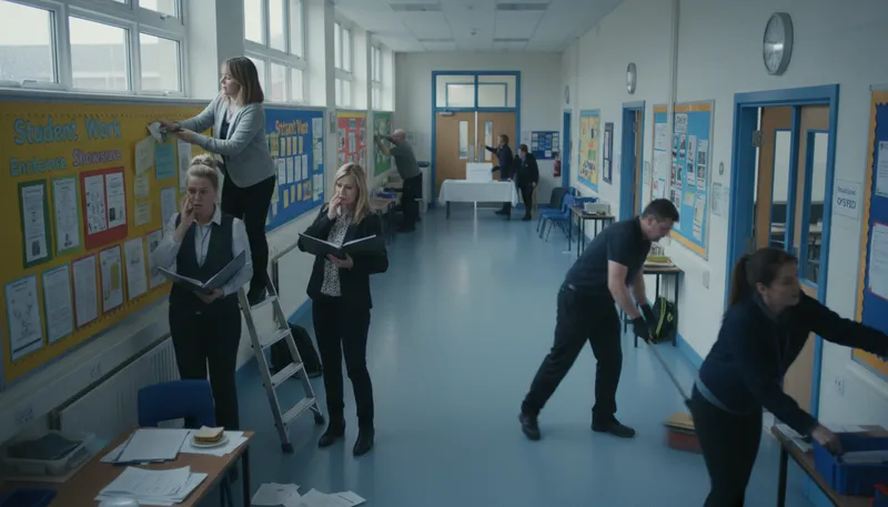 Illustration of ofsted: Office for Standards in Education in England.