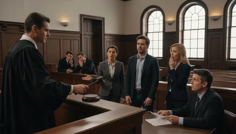Illustration of retrial: A second trial after the first ends.