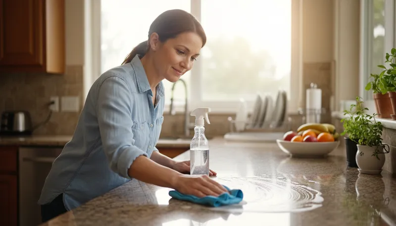 Illustration of cleaner: substance for cleaning