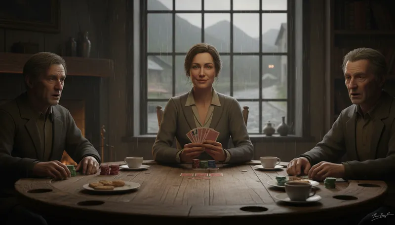 Illustration of play the hand one is dealt: accept and use one's current situation