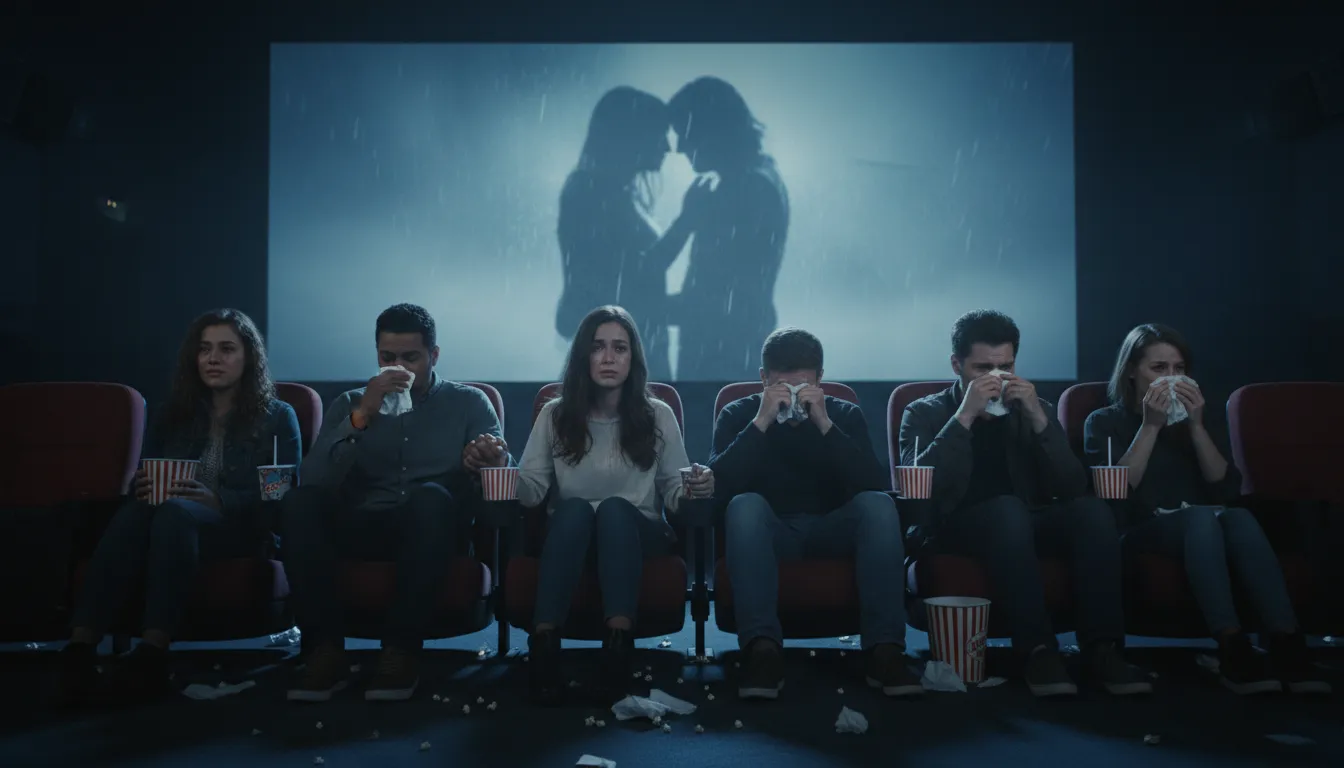 dramatic का चित्र: Exciting or full of emotion.