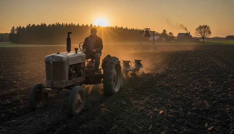 Illustration of plough the back forty: Work hard on less visible or valued tasks.
