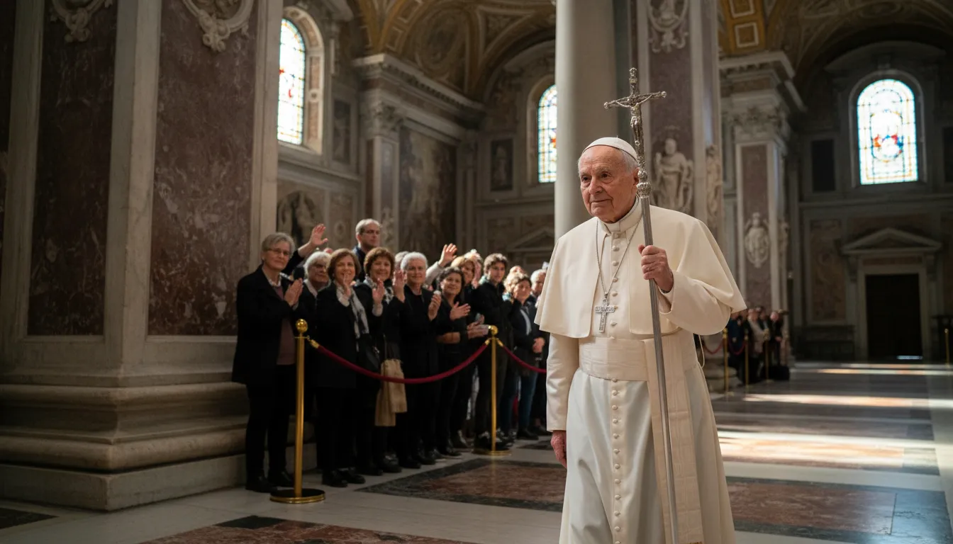 Hình minh họa cho papacy: The office of the Pope.