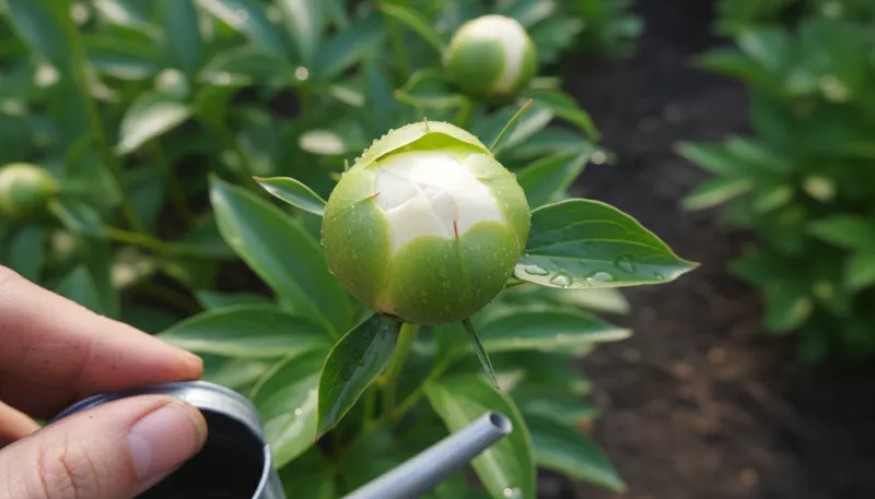 Illustration of sepal: Part of a flower that protects the petals.