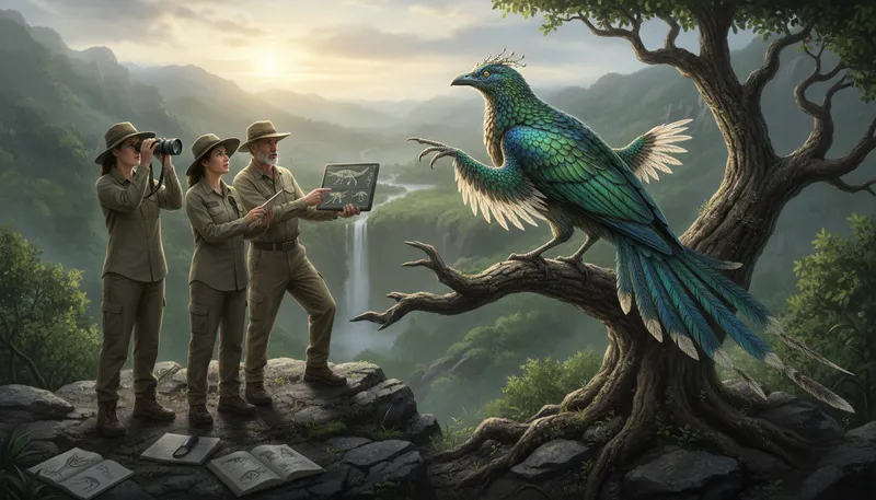 Illustration of evolutionary: Related to the gradual development of species.