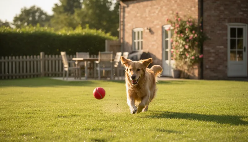 Illustration of dog: A domesticated animal often kept as a pet.