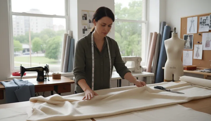Illustration of lana: a type of fabric