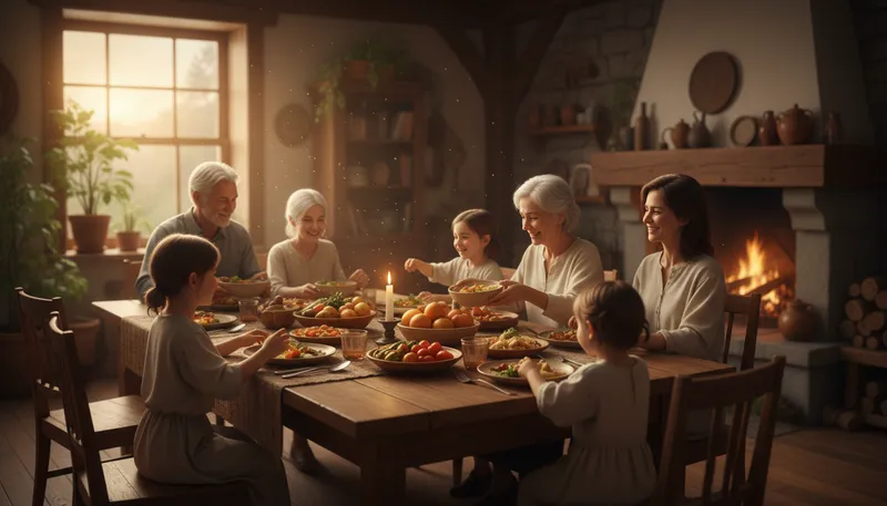 Illustration of sabbath: a day of rest and worship