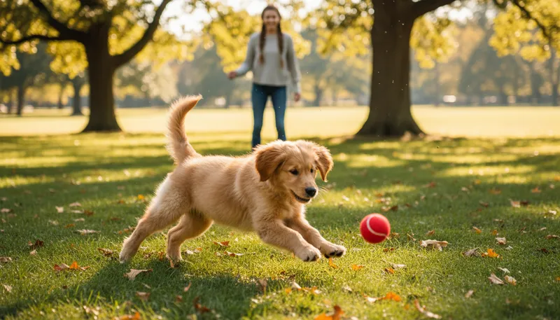Illustration of puppy: A young dog, often playful and cute.