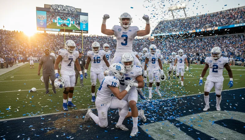 Illustration of BCS: an acronym for Bowl Championship Series