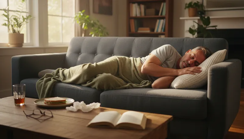 Illustration of snooze: To briefly sleep or nap.