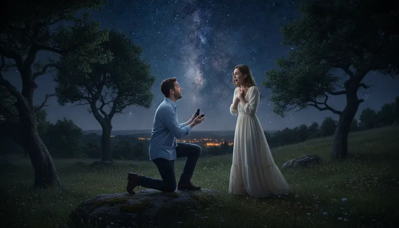 Illustration of will you marry me: A proposal for marriage.