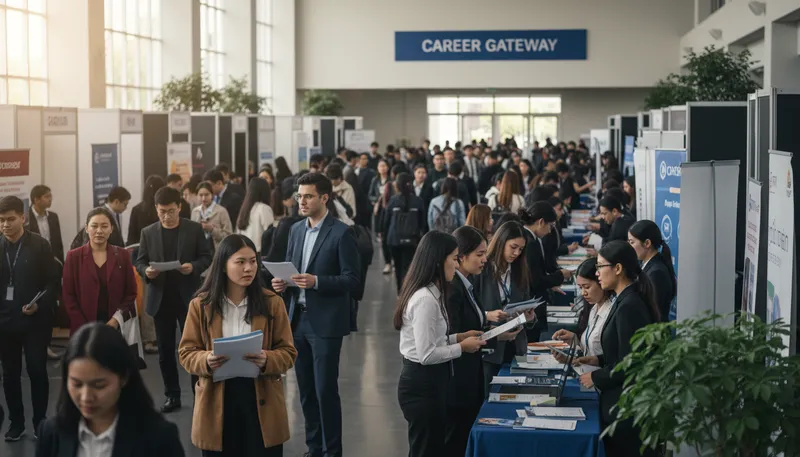 Illustration of recruitment: The process of finding new members or employees.